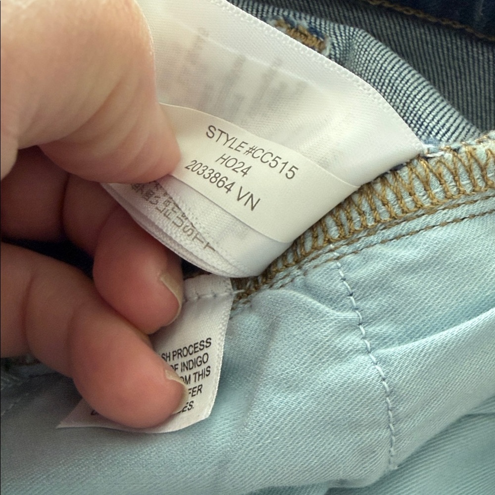 J. Crew Bootcut Jeans Size 28 Wide Flare Leg High Rise Stretch Classic Basic - Picture 8 of 8
